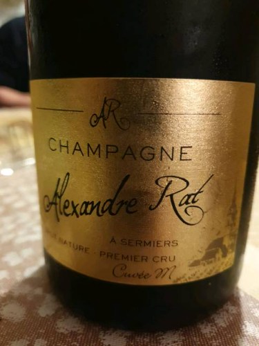 Alexandre Rat Cuvée M Brut Nature Champagne Premier Cru | Vivino English