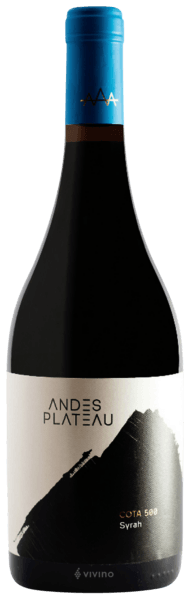 Vinho Andes Plateau Tinto Seco Chile Cota 500 Syrah 2020 750ml