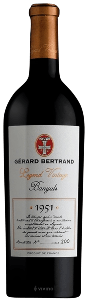 Gérard Bertrand Legend Vintage Banyuls