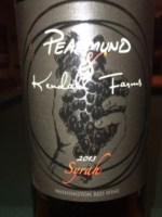 Pearmund Kendall Farms Syrah