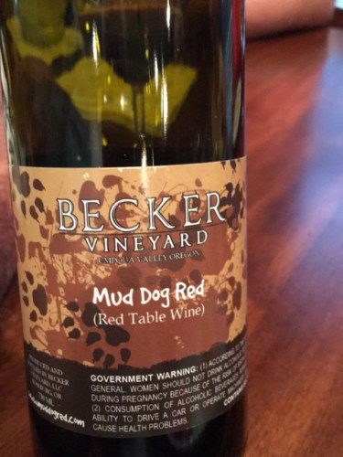 Becker Vineyards Mud Dog Red Table | Vivino English