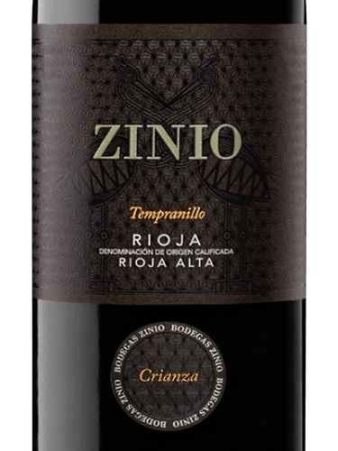 Bodegas Zinio Zinio Crianza Tempranillo Vivino Espa a