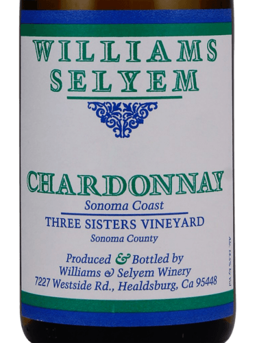 Three Sisters Vineyard Chardonnay