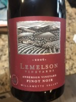 Lemelson Vineyards Anderson Vineyard Pinot Noir