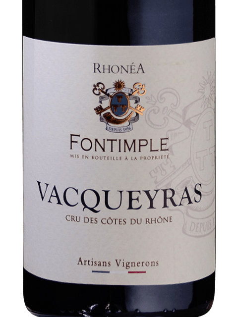 Rhonéa Fontimple Vacqueyras | Vivino Français