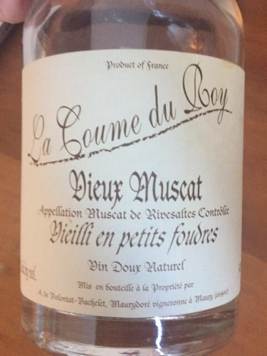 La Coume Du Roy Vieux Muscat Vielli en Petits Foudres | Vivino English