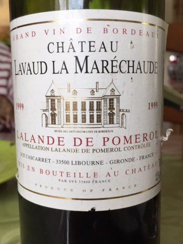 Château Lavaud La Marechaude LalandedePomerol Vivino