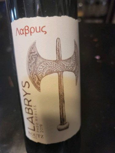 Boutz Cellars Labrys (Λαβρυς) Red Blend | Vivino English