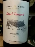 Carmel (יקבי כרמל) Sha'al Vineyard Merlot