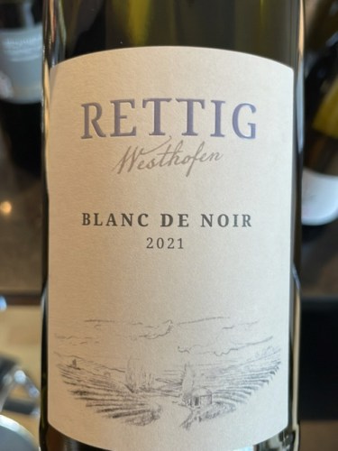 Rettig Blanc de Noir | Vivino Deutsch