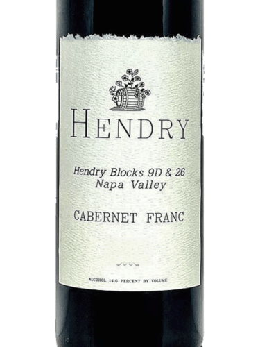 Hendry Blocks 9D & 26 Cabernet Franc