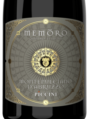 Piccini Memoro Quattro Elementi Montepulciano d'abruzzo | Vivino US