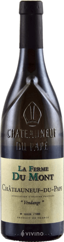 La Ferme du Mont Vendange Châteauneuf-du-Pape Blanc | Vivino