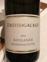 Dreissigacker Rieslaner Beerenauslese