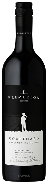 Vinho Bremerton Tinto Seco Austrália Coulthard Cabernet Sauvignon 2022 750ml