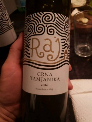 Vinarija Raj Crna Tamjanika | Vivino US
