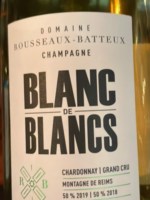 Rousseaux Batteux Blanc de Blancs Champagne Grand Cru | Vivino English