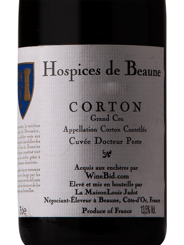 Hospices de Beaune Corton Grand Cru Cuvée Docteur Peste | Vivino