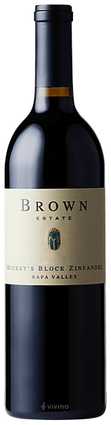 Brown Estate Zinfandel Mickey’s Block