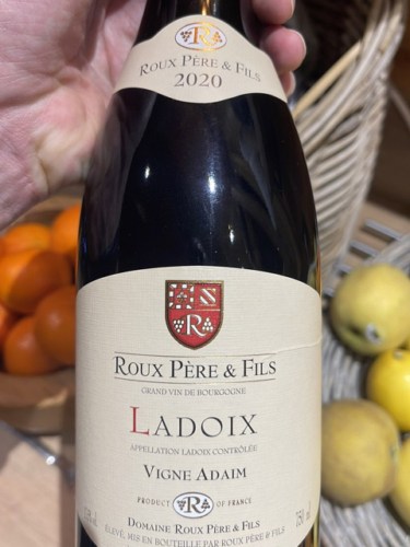 Roux Père & Fils Ladoix Vigne Adam | Vivino English