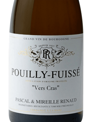 Pascal Renaud Pouilly-Fuissé 'Vers Cras' | Vivino Brasil