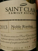 Saint Clair Family Estate Awatere Valley Reserve Noble Riesling