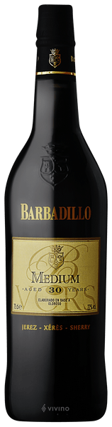 Barbadillo Jerez-Xérès-Sherry Medium Aged 30 Years
