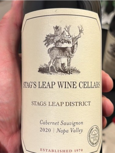 Stag's Leap Wine Cellars Cabernet Sauvignon | Vivino English