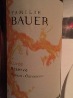 Familie Bauer Cuvée Reserve