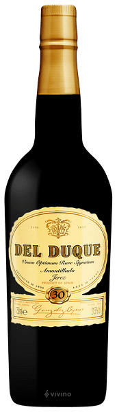 Gonzalez-Byass Del Duque Amontillado Sherry VORS