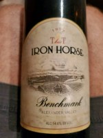 Iron Horse T Bar T Vineyard Benchmark