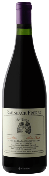 Railsback Frères Winery Cuvée Chlöe Syrah