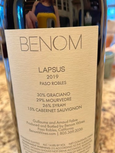 Benom Lapsus | Vivino English