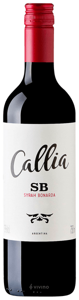 Callia SB Syrah - Bonarda