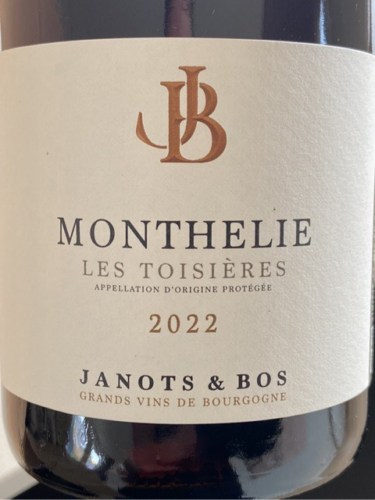 Janots-Bos Monthelie 'Les Toisières' | Vivino English