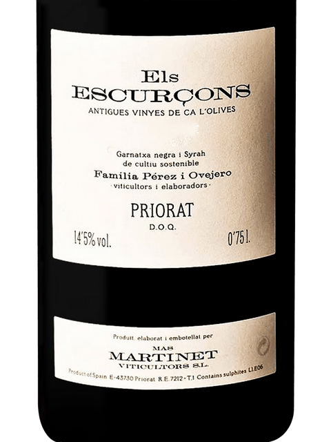 Martinet Els Escurçons | Vivino English