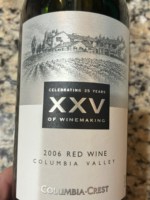 Columbia Crest Celebrating 25 Years XXV Of Winemaking Red
