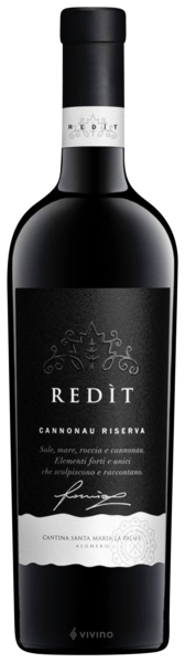Santa Maria La Palma Redit Cannonau Riserva
