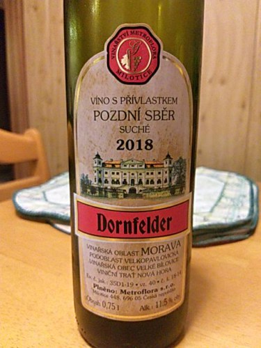 Metroflora Dornfelder Pozdni Sber Vivino