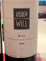 Andrew Will Pepper Bridge Vineyard Merlot