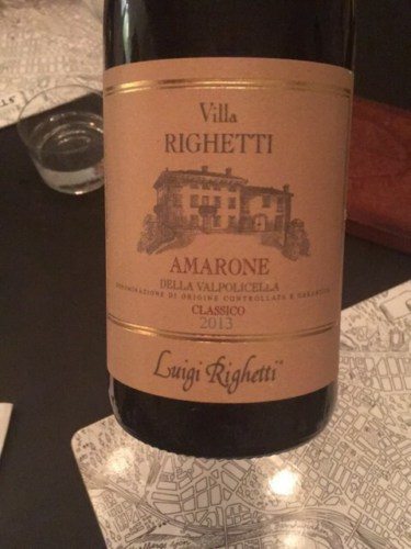 2013 Luigi Righetti Villa Righetti Amarone della Valpolicella Classico ...