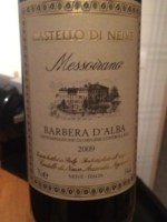 Castello di Neive Barbera d'Alba Messoirano