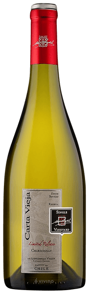 Carta Vieja Chardonnay Limited Release