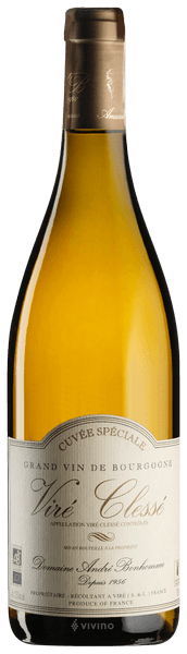 André Bonhomme Viré-Clessé Cuvée Spéciale | Vivino English