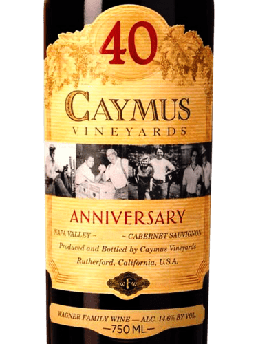 1981 Caymus Vineyards Cabernet Sauvignon | Vivino English
