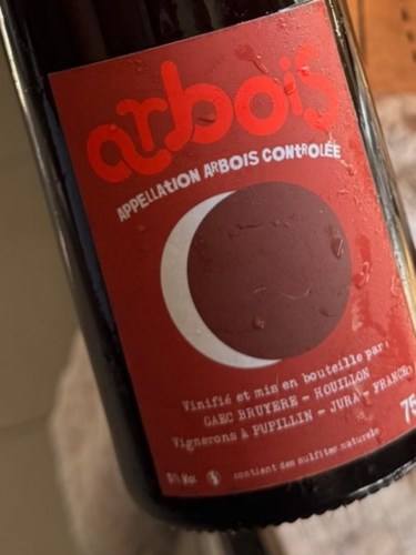 Trousseau 2019 Bruyère - Huillon Bruyère Renaud & Houillon Adeline En Aspis Arbois Pupillin
