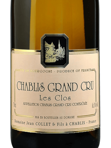 Jean Collet &Fils Chablis Grand Cru 2021 Accueil : Domaine Collet