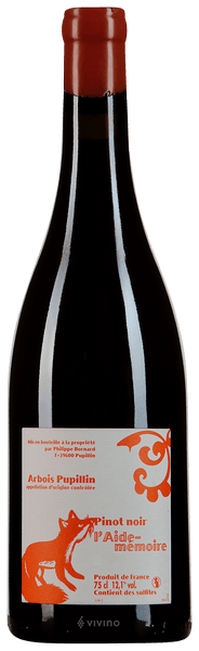 Philippe Bornard L'Aide-Memoire Arbois Pupillin | Vivino English