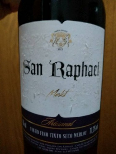San Raphael Artisanal Merlot | Vivino US