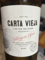 Carta Vieja Limited Release Reserva Sauvignon Blanc